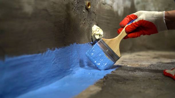 SJ Waterproofing Pros commercial waterproofing team near Mantoloking, NJ